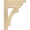 Ekena Millwork Westlake Traditional Rough Sawn Outlooker, Douglas Fir, 6"W x 12"D x 16"H OUT06X12X16WTL01RDF - alternate 2